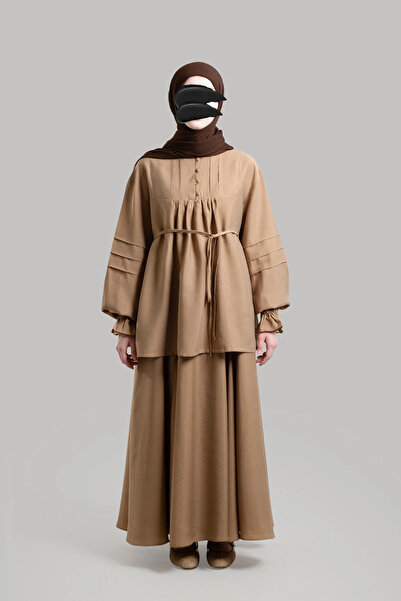 Lemaye Ribbed Tenselsoft Tunic - Milk Coffee