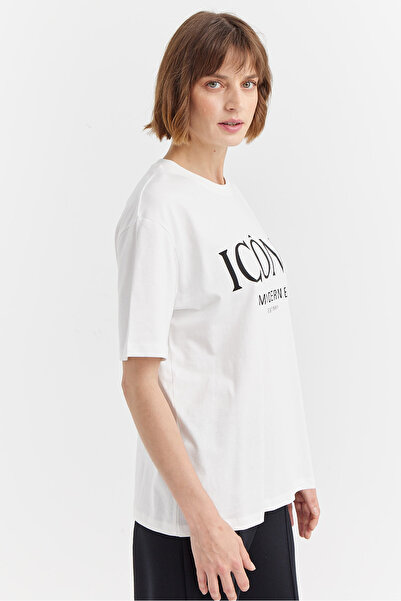 PAULMARK Γυναικείο μπλουζάκι με τύπωμα Basic