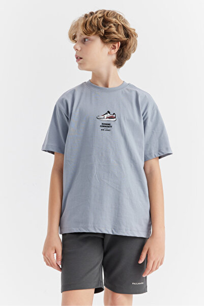 PAULMARK Tricou imprimat pentru băiat