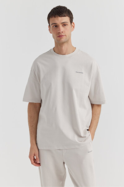 PAULMARK Men's Letter T-Shirt