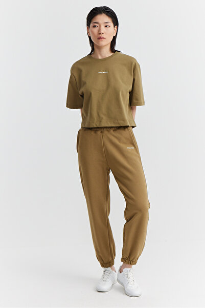 PAULMARK Women's Sweat Bottoms with Elastic Waist and Legs