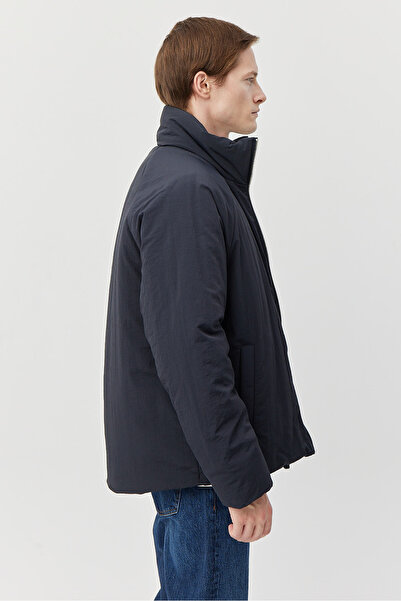 PAULMARK Men's Mock Neck Bomber Jacket