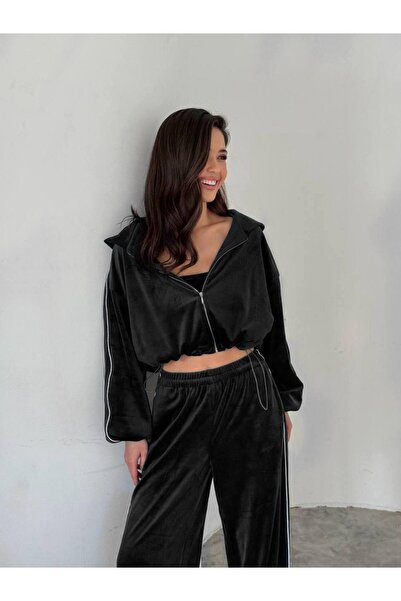 TAYT VEGAS Striped 3-Piece Tracksuit Set