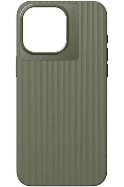 Nudient جراب جريء لهاتف iPhone 15 Pro Max (2023) مقاس 6.7 بوصة - أخضر