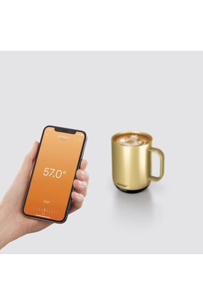 Ember New Temperature Control Smart Mug 2, 284 ml, Gold, 1.5 hr Battery Life