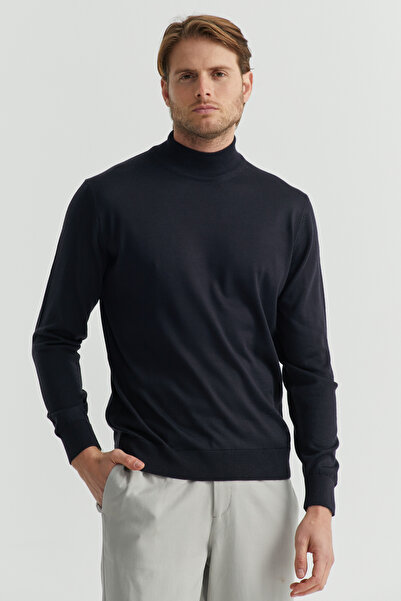 PAULMARK Pulover pentru bărbați Half Fisherman Knitwear