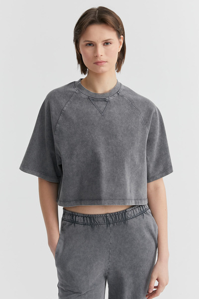 PAULMARK Γυναικείο μπλουζάκι Basic που πλένεται