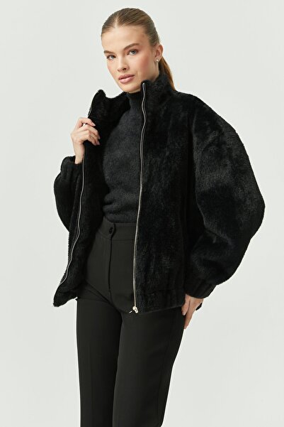PAULMARK Women's Faux Fur Coat