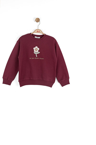 NK Girl's Dream Sweatshirt 4-8 Years Old Burgundy