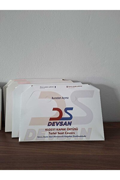 DEVSAN 50 YAPRAK KLOZET KAPAK ÖRTÜSÜ HIZLI TÜKETİM