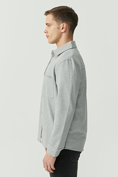 PAULMARK Ανδρικό πουκάμισο με κουμπωτά και τσέπες