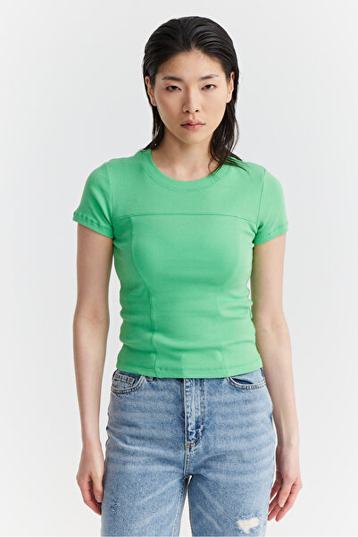 PAULMARK Γυναικείο κορμάκι κοτλέ με λεπτομέρεια ραφής