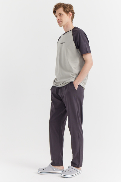 PAULMARK Ανδρικό Σετ Πιτζάμα με κοντομάνικο