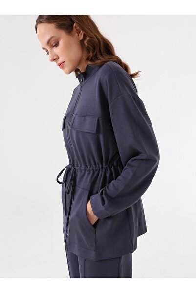 Benin Modern Cut Double Suit - Anthracite -