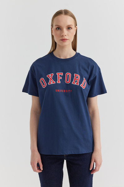 PAULMARK Femeie cu imprimeu basic tricou