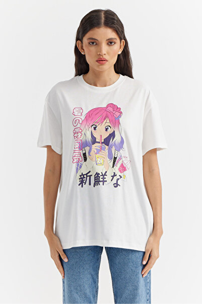 PAULMARK Γυναικείο μπλουζάκι με στάμπα