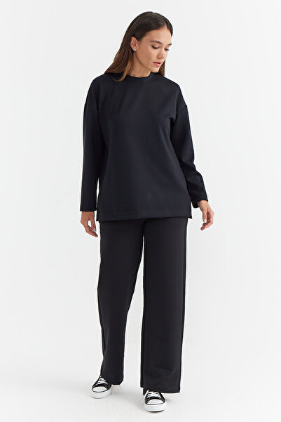 PAULMARK Women's Elastic Waist Sweat Bottoms