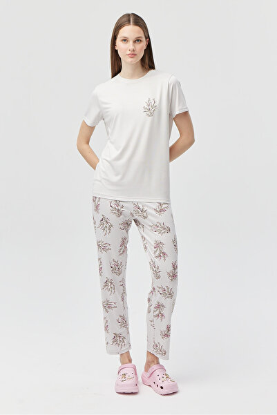 PAULMARK Γυναικεία κοντομάνικη πιτζάμα σετ