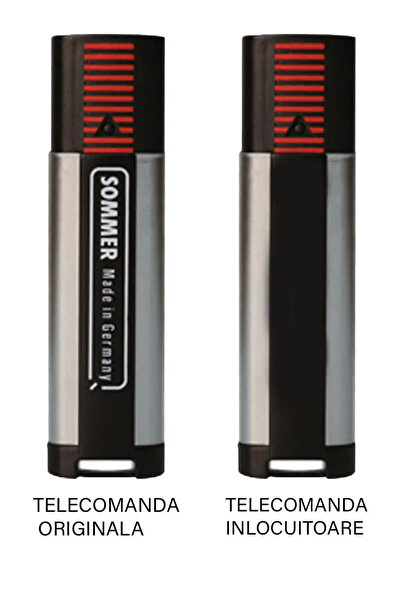 OEM Telecomanda inlocuitoare poarta garaj de 2 si 4 canale cod saritor 433.92MHz/868.35MHz Sommer 4020 c