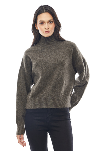 PAULMARK Women's Half Turtleneck Knitwear Sweater