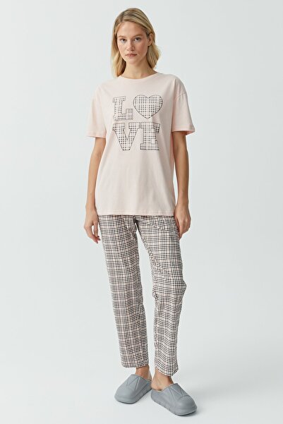 PAULMARK Patterned pajama set