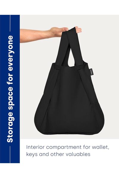 Notabag – 2-in-1 Waterproof Foldable Backpack & Tote (Lightweight Convertible Rucksack/Shoulder Ba