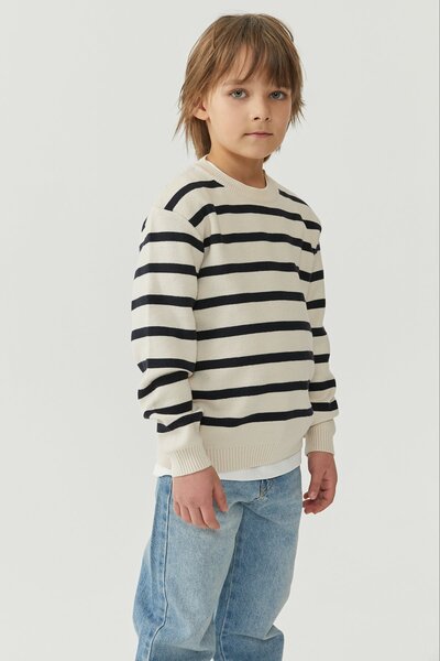 PAULMARK Boy's Striped Sweater Sweater