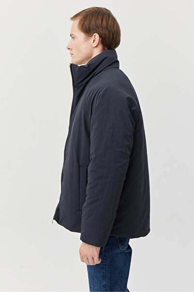 PAULMARK Men's Mock Neck Bomber Jacket