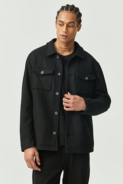 PAULMARK Men's Textured Thin Coat