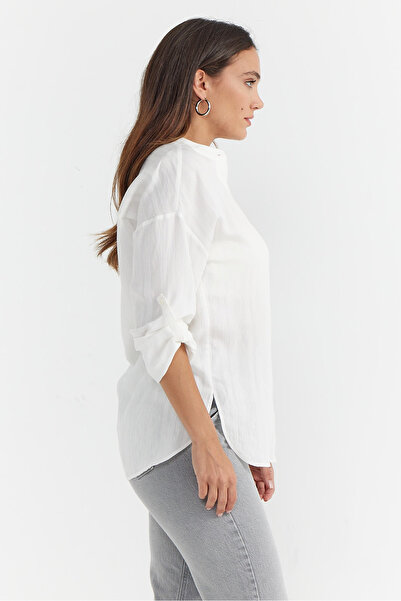 PAULMARK Γυναικείο πουκάμισο με γιακά