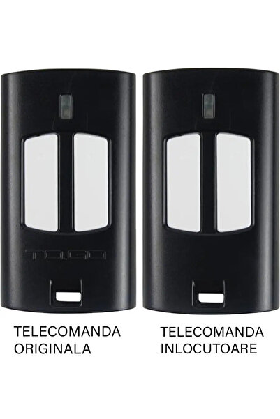 OEM Telecomanda inlocuitoare poarta garaj 2 butoane cod saritor frecventa 433.92MHz Beninca TO.GO2WV com