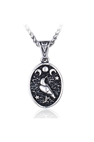 Viking Nordic Mythology Design S+ Quality 316L Stainless Tarnish Free Steel Necklace