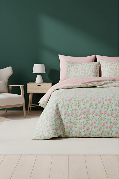 Rivaİstanbul Sara Single Duvet Cover Set Cotton