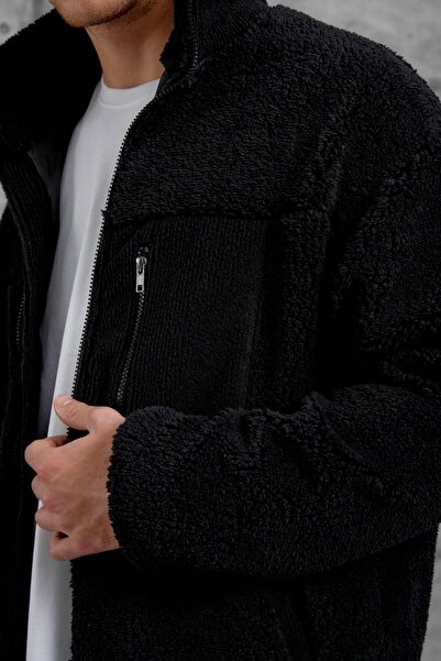 NOMARC Чорна LNS ДЕТАЛЬНА ПУХОВА КУРТКА