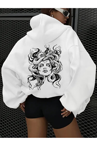 İSMTEXS سترة رياضية للجنسين مكونة من بغطاء رأس خيوط من ميدوسا شيلد هير جيرل B...