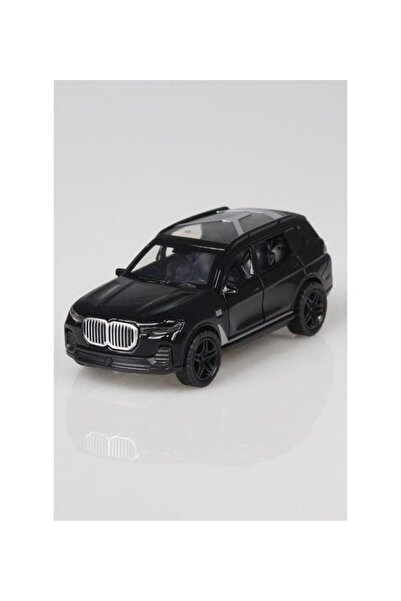 hak-iş oyuncak Metal Çek Bırak Oyuncak Lüks Jeep Araba Siyah 11 cm 1:36