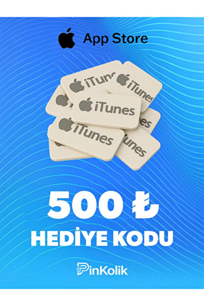 App Store & iTunes Hediye Kartı 500 TL