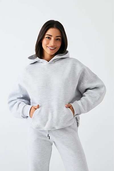 525 Hoddiegri Unisex Oversized Hoodie Sweatshirt