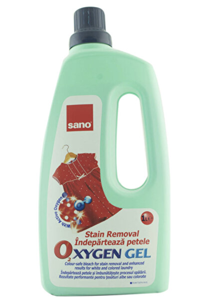 Sano Detergent lichid pentru scos pete, 1l, Oxygen Gel