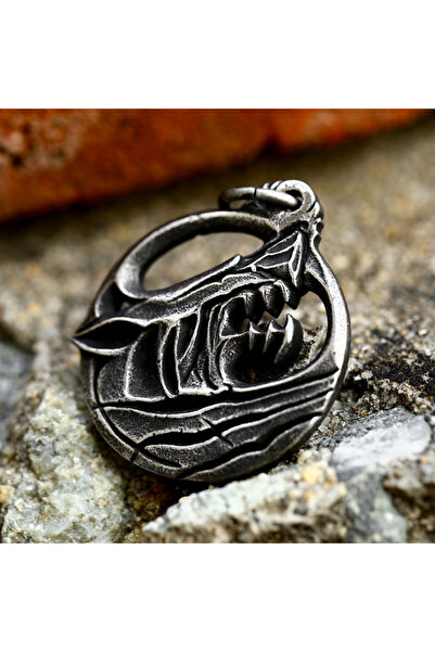 Viking Nordic Mythology Design S+ Quality 316L Stainless Tarnish Free Steel Necklace