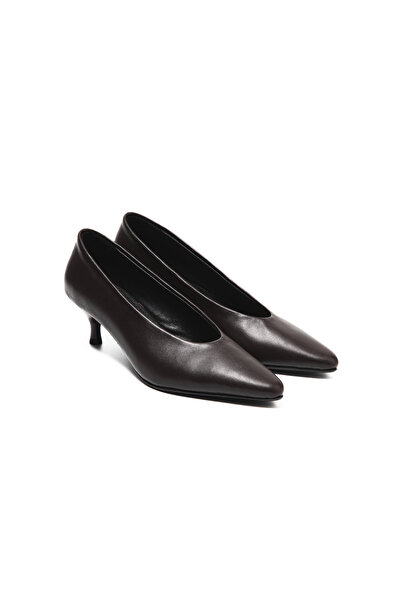 John May Women / Girls Heels/ Stilettos Mar-25K-242-Anny Dark Brown