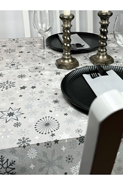 Mank Față de masă decorativă de unică folosință, Airlaid, Linclass Fulgi de z...