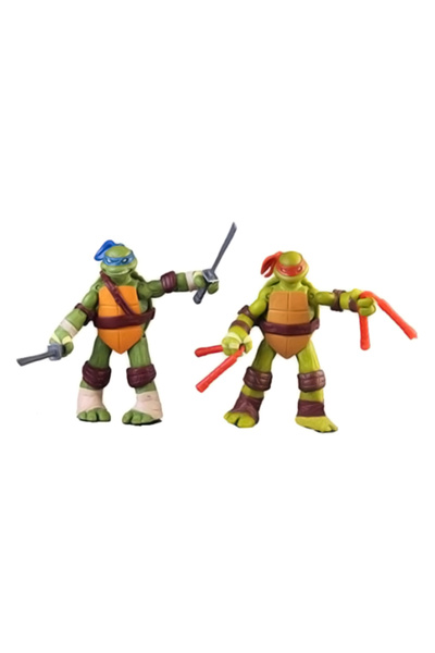 HALAMODO 4-Piece Teenage Mutant Ninja Turtles Figure Set 4.72inch