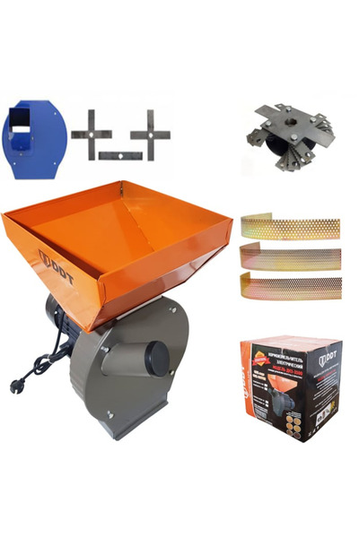 DDT Moară Cuva mare pentru măcinarea cerealelor, boabelor și știuleților, DDT...