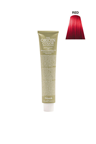 Nook Origin Color Profesyonel Vegan Saç Boyası 100ml - Kırmızı Ton Ayarlayıcı...