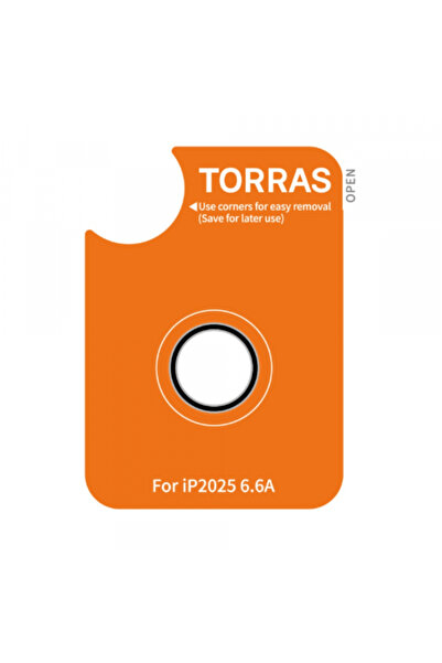 Apple Защитно фолио за задна камера Torras Lensguard за iPhone 17 Air, закале...