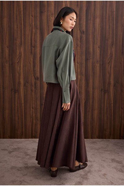 HEQA Double Pocket Short Shirt Forest Green