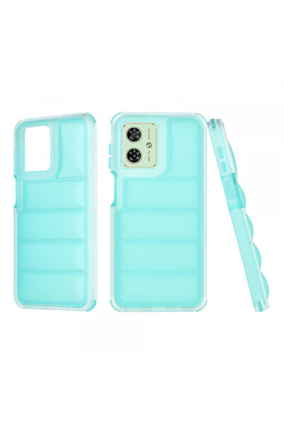 Motorola Husa pentru Moto G54, Techsuit, Wave Shield, Turcoaz