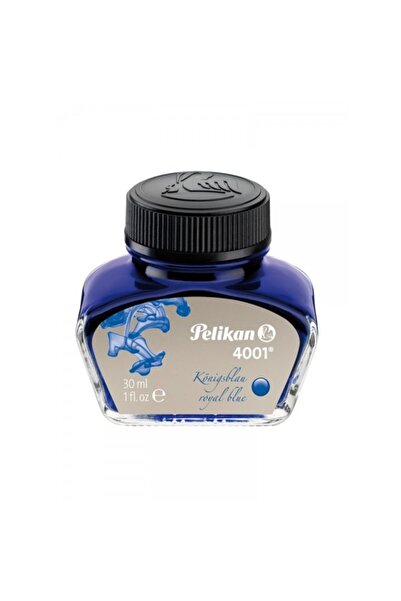 Pelikan Мастило 4001, в мастилница, 30 мл, кралско синьо