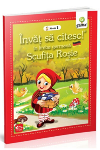 Gama Scufița Roșie - Învață să citești în germană! Nivelul I